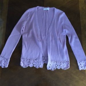 Pink Emanuel Ungaro cardigan